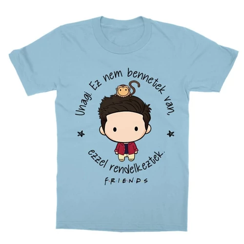 Világoskék Jóbarátok gyerek rövid ujjú póló - Unagi - Ross