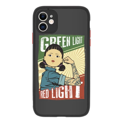 Sötétszürke Nyerd meg az életed iPhone telefontok - Green light, Red light