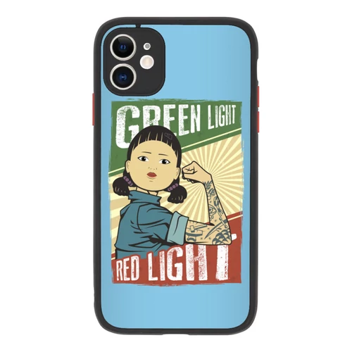 Világoskék Nyerd meg az életed iPhone telefontok - Green light, Red light