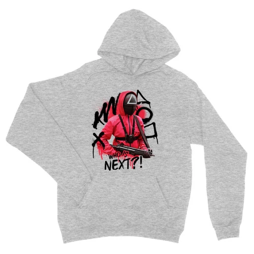 Sportszürke Nyerd meg az életed unisex kapucnis pulóver - Who’s next?