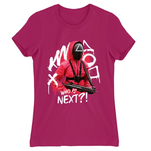 Pink Nyerd meg az életed női rövid ujjú póló - Who’s next?