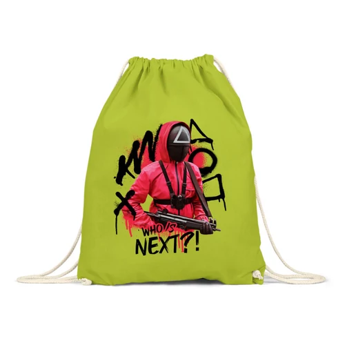 Almazöld Nyerd meg az életed tornazsák - Who’s next?