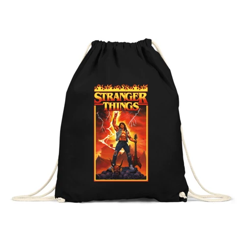 Fekete Stranger Things tornazsák