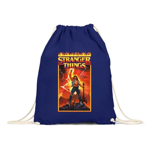 Királykék Stranger Things tornazsák