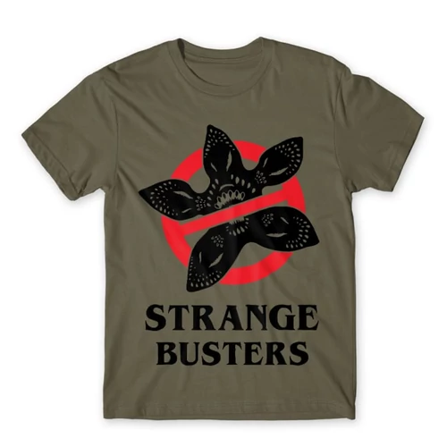 Cink Stranger Things férfi rövid ujjú póló - Strange Busters