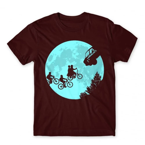 Bordó Batman gyerek rövid ujjú póló - Batmobile Blueprint