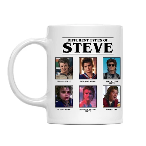 Stranger Things bögre - Types of Steve