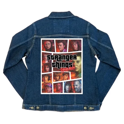Stranger Things női farmer kabát - GTA