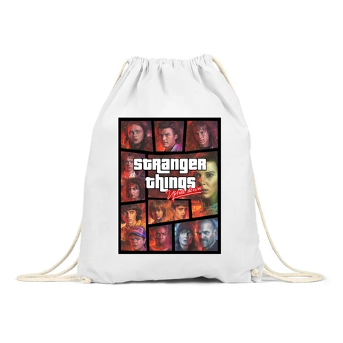 Fehér Stranger Things tornazsák - GTA