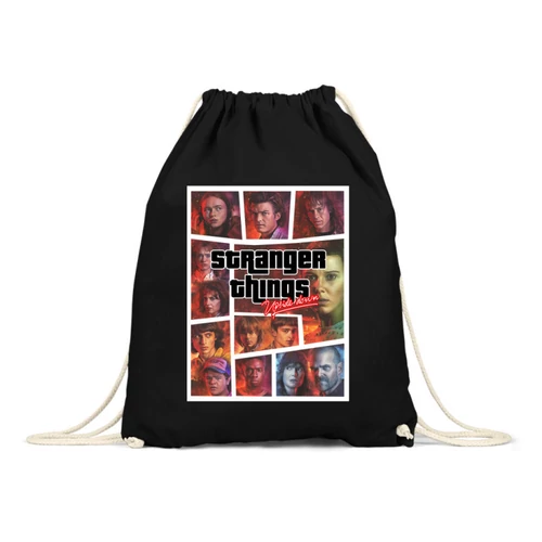 Fekete Stranger Things tornazsák - GTA