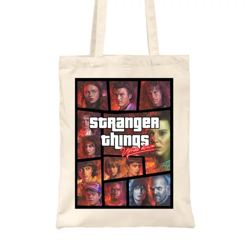 Homok Stranger Things vászontáska - GTA