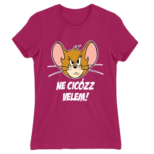 Pink Tom és Jerry női rövid ujjú póló - Ne cicózz velem!