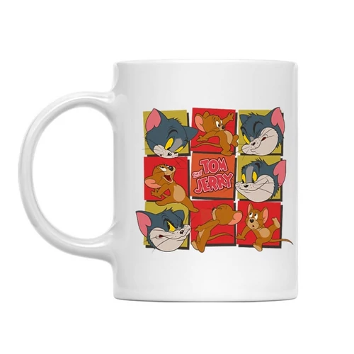 Tom és Jerry bögre - Retro