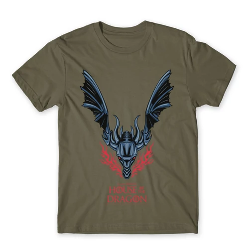 Cink Sárkányok háza férfi póló - Dragon Logo