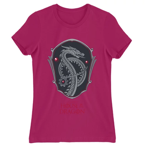 Pink Sárkányok háza női póló - Dragon Shield
