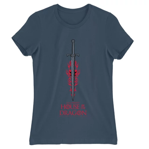 Denim Sárkányok háza női póló - House of the Dragon Sword