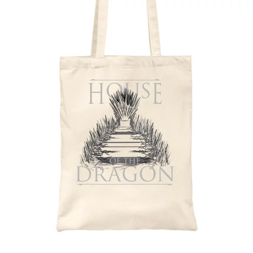 Homok Sárkányok háza vászontáska - Iron Throne