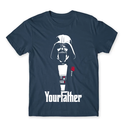 Denim Star Wars férfi rövid ujjú póló - Keresztapád