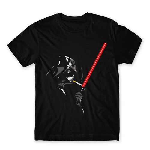 Star Wars férfi rövid ujjú póló fekete színben, XL-es méretben - Darth Vader loose