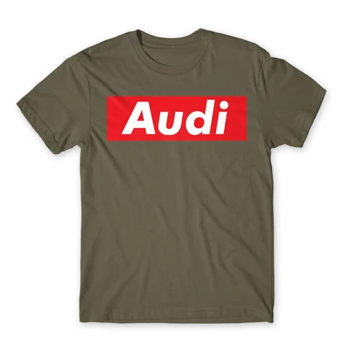Cink Audi férfi rövid ujjú póló - Audi Stripe