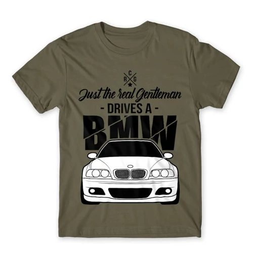 Cink BMW férfi rövid ujjú póló - Just the real Gentleman - BMW E46
