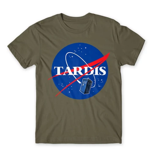 Cink NASA férfi rövid ujjú póló - Tardis
