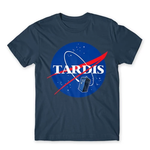 Denim NASA férfi rövid ujjú póló - Tardis