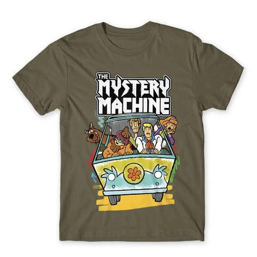 Cink Scooby-Doo férfi rövid ujjú póló - The Mystery Machine
