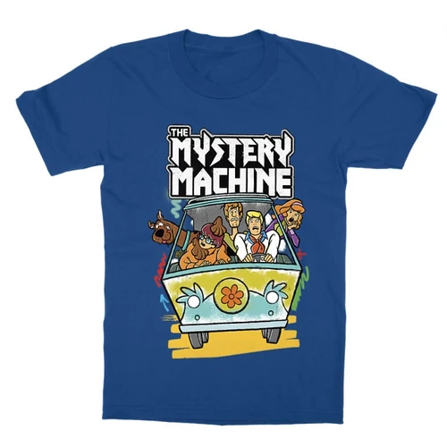 Királykék Scooby-Doo gyerek rövid ujjú póló - The Mystery Machine