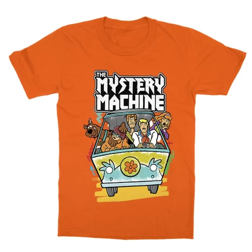 Narancs Scooby-Doo gyerek rövid ujjú póló - The Mystery Machine
