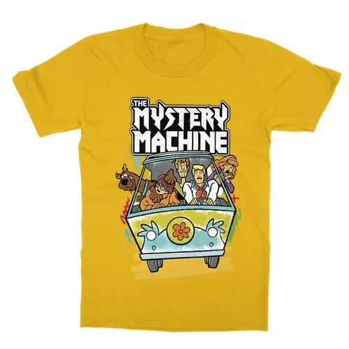 Sárga Scooby-Doo gyerek rövid ujjú póló - The Mystery Machine