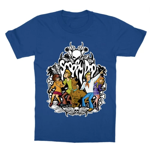 Királykék Scooby-Doo gyerek rövid ujjú póló - Forest