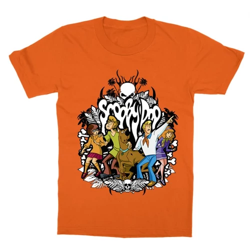 Narancs Scooby-Doo gyerek rövid ujjú póló - Forest