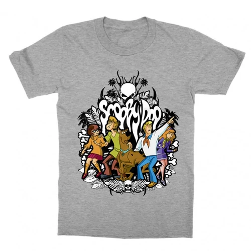 Sportszürke Scooby-Doo gyerek rövid ujjú póló - Forest
