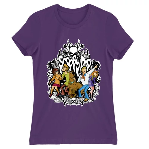 Sötétlila Scooby-Doo női rövid ujjú póló - Forest