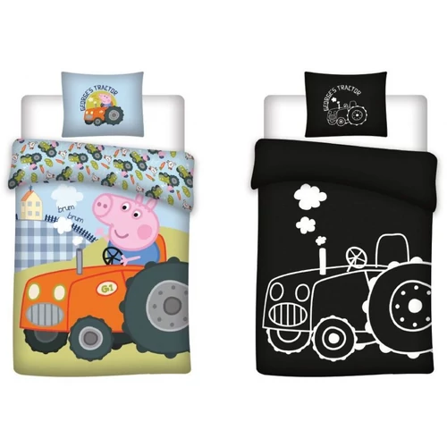 Peppa malac foszforeszkálós gyerek ágyneműhuzat garnitúra 