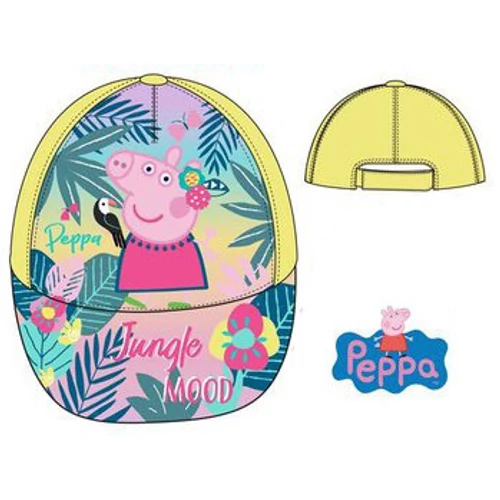 Peppa malac gyerek baseball sapka - 52-es méret - Jungle Mood Yellow