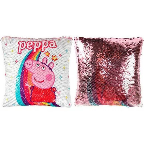 Peppa malac formapárna - Átfordítható flitteres 