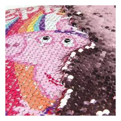 Peppa malac formapárna - Átfordítható flitteres 