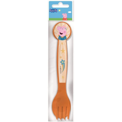 Peppa malac műanyag evőeszköz szett