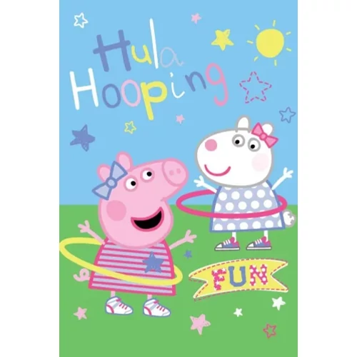 Peppa malac polár takaró, ágytakaró 100x150cm - Hula Hooping