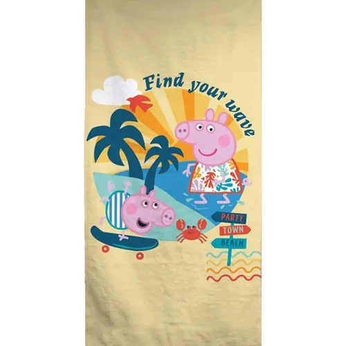 Peppa malac törölköző, fürdőlepedő 70x140cm - Wave