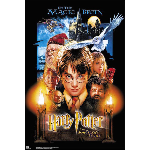 Harry Potter és a bölcsek köve plakát