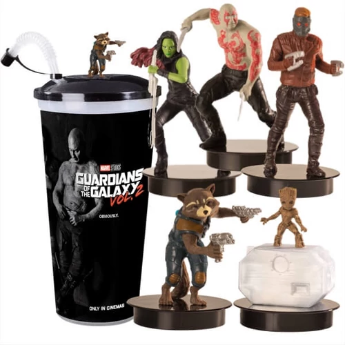 Deadpool & Rozsomák pohár és Deadpool figura, topper