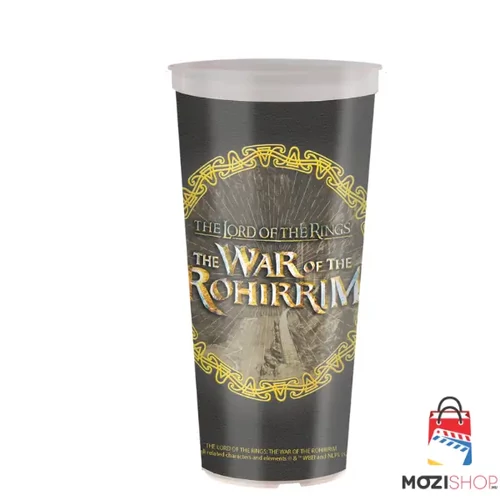 A Gyűrűk Ura - A rohírok háborúja pohár és Helm topper, figura
