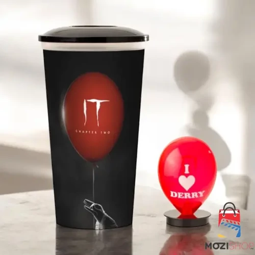 Az: Második fejezet pohár és Pennywise lufi topper, figura