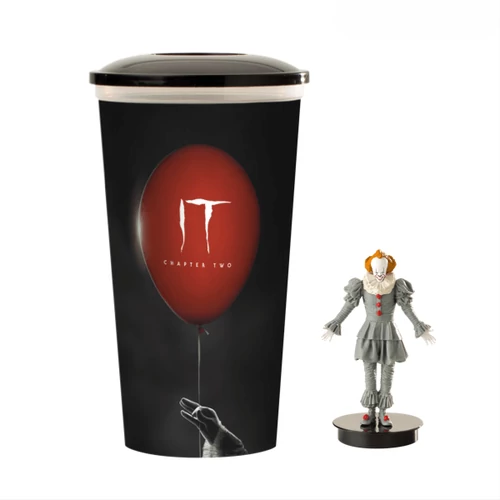 Az: Második fejezet pohár és Pennywise topper, figura - Széttárt kezek