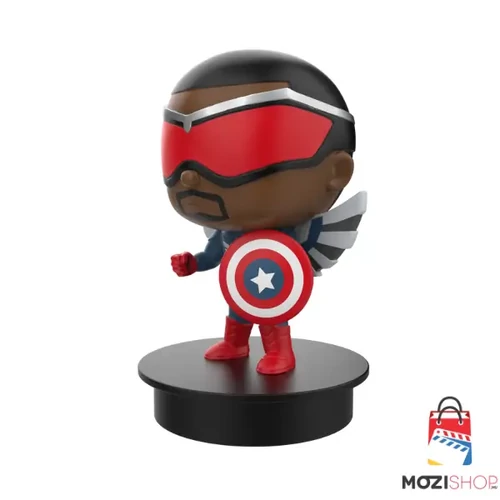 Amerika Kapitány: Szép új világ pohár és Sam Wilson topper, figura 