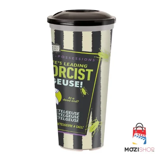 Beetlejuice Beetlejuice pohár és fej topper, figura