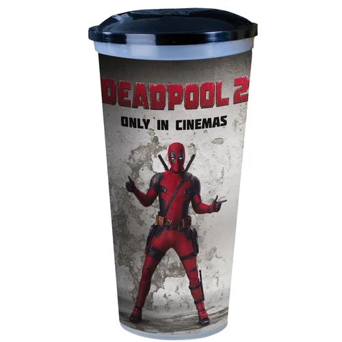 Deadpool 2 pohár és Deadpool táblával topper, figura